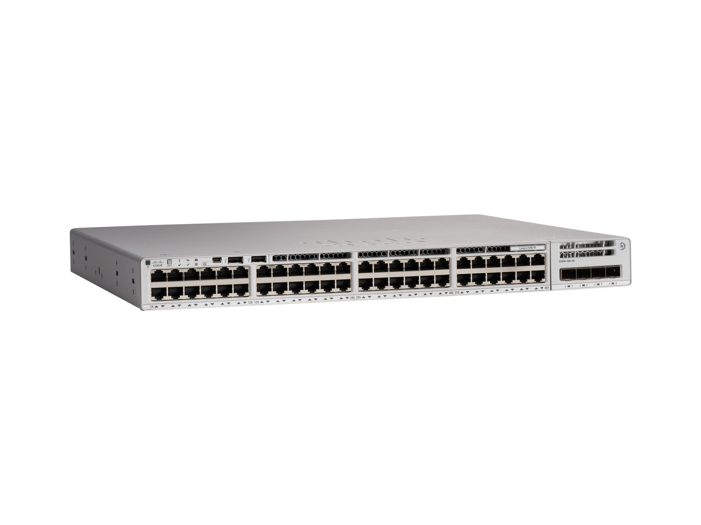 CISCO Catalyst 9200 48-port data only Network Advantage DNA subscription required