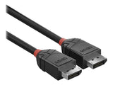 LINDY 1m DisplayPort 1.2 Cable Black Line