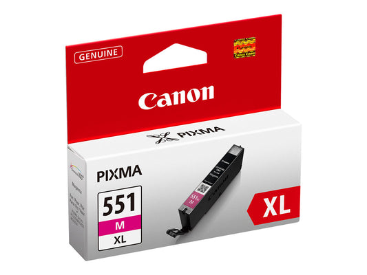 CANON 1LB CLI-551XL M BL ink cartridge magenta 1-pack blister with alarm