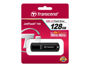 TRANSCEND 128Go JETFLASH 700 USB 3.0 black