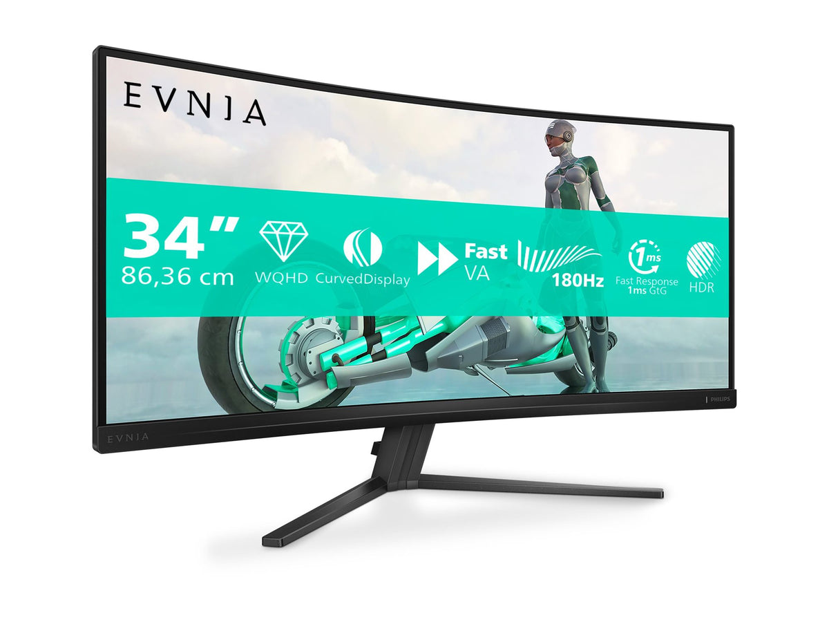 PHILIPS 34M2C3500L 34p VA 3440x1440 HDMI Black/Grey
