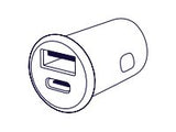 TRUST Chargeur voiture MAXO 38W 1x USB-A & 1x USB-C