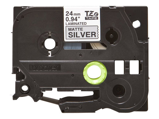 BROTHER P-TOUCH TZE-M951 noir sur silver-matt 24mm