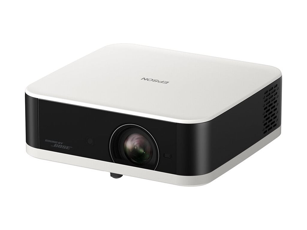 EPSON Lifestudio Pop EF-61W - Projecteur 3LCD - portable - 700 lumens -  Full HD 16:9 wireless  Bluetooth - Blanc diamant