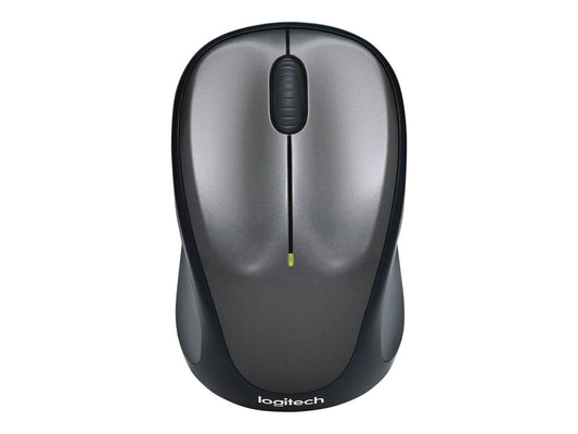 LOGITECH M235 Mouse right-handed optical wireless 2.4 GHz USB wireless receiver grey
