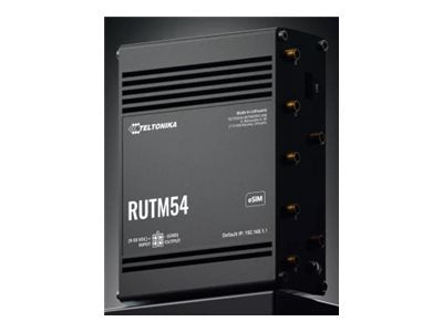 TELTONIKA NETWORKS RUTM54 DUAL SIM and eSIM 5G ultra router TELIT version