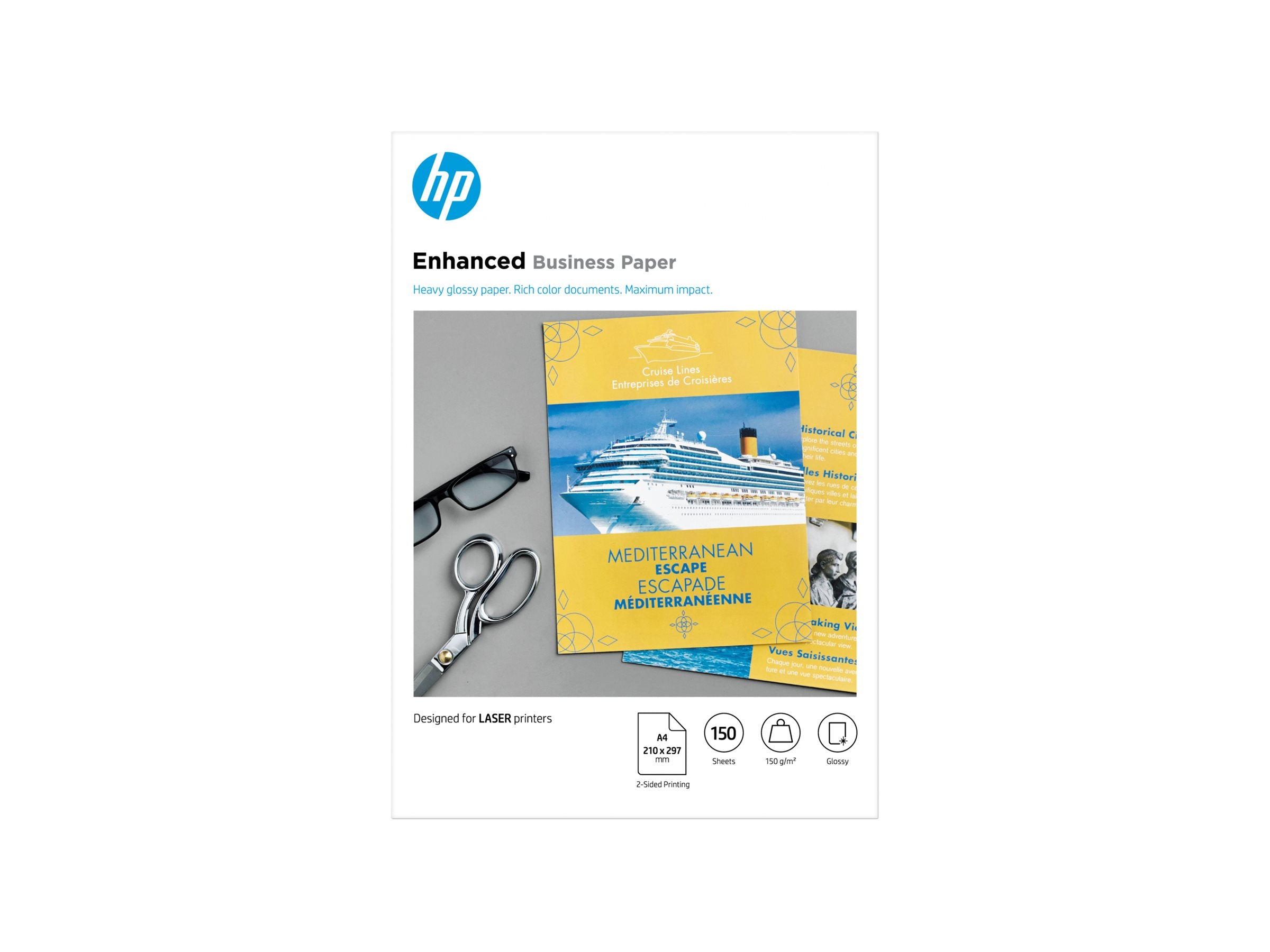 HP 150 Professional glossy paper laser CG965A 150g/m2 A4 150 sheets 1-pack