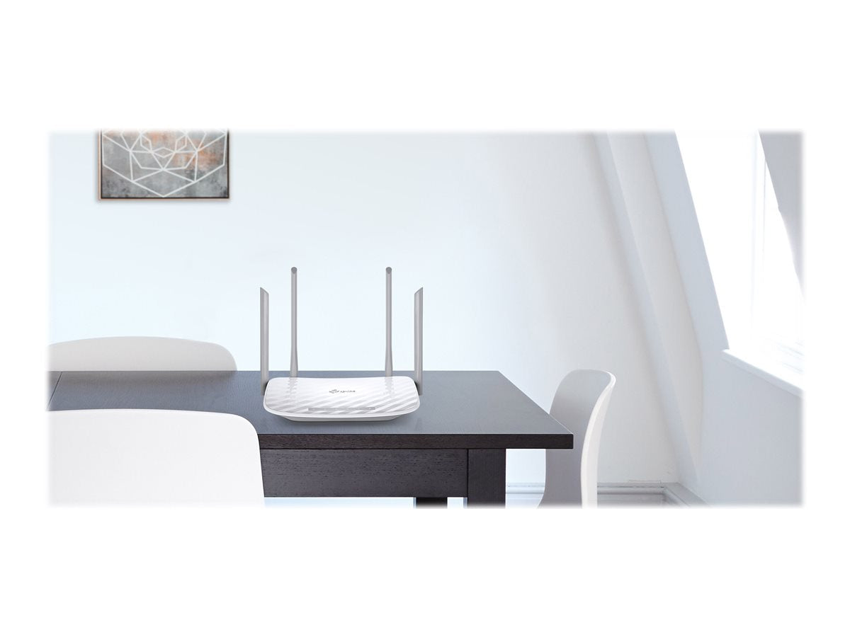 TP-LINK AC1200 Dual-Band Wi-Fi Router 867Mbps at 5GHz + 300Mbps at 2.4GHz 5 10/100M Ports 4 antennas IPTV Access Point Mode Mode