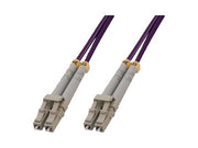 MCL FJOM3/LCLC-25M - Jarretière optique OM3 duplex 50/125 multimode - LC / LC 25m