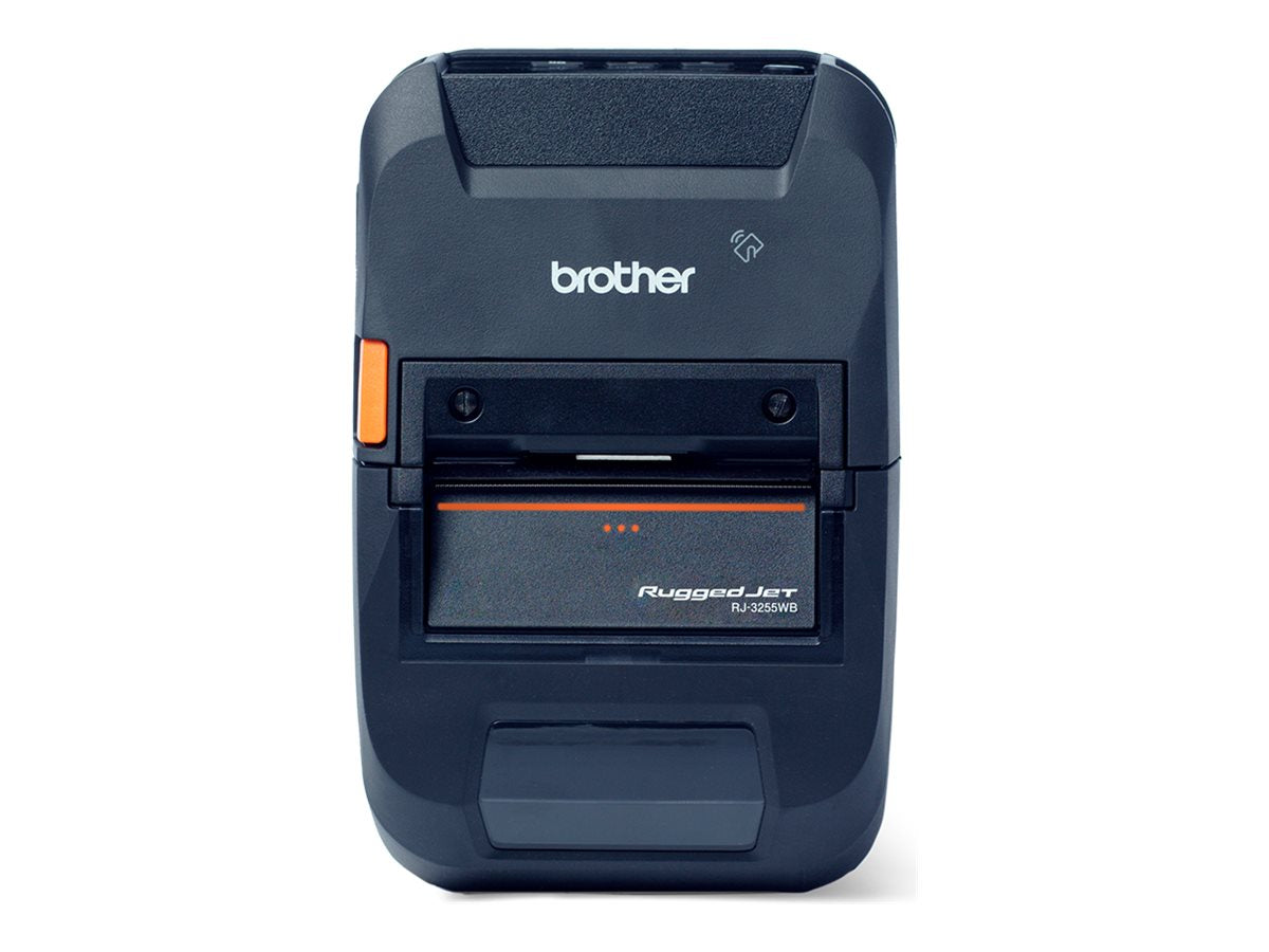 BROTHER Imprimante détiquettes mobile 3 pouces USB-C Bluetooth MFi batterie incluse et adaptateur secteur en option et non fourni