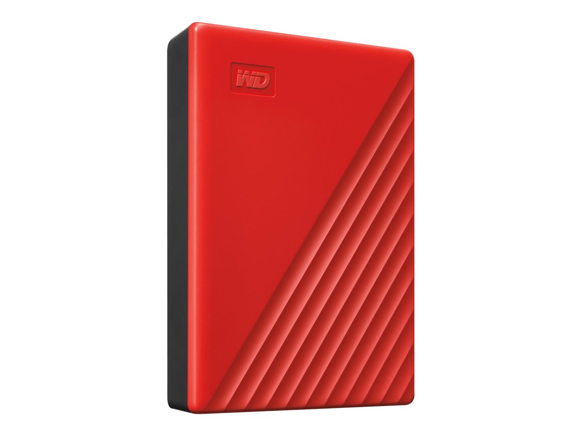 WD My Passport 4To portable HDD USB3.0 USB2.0 compatible Red Retail
