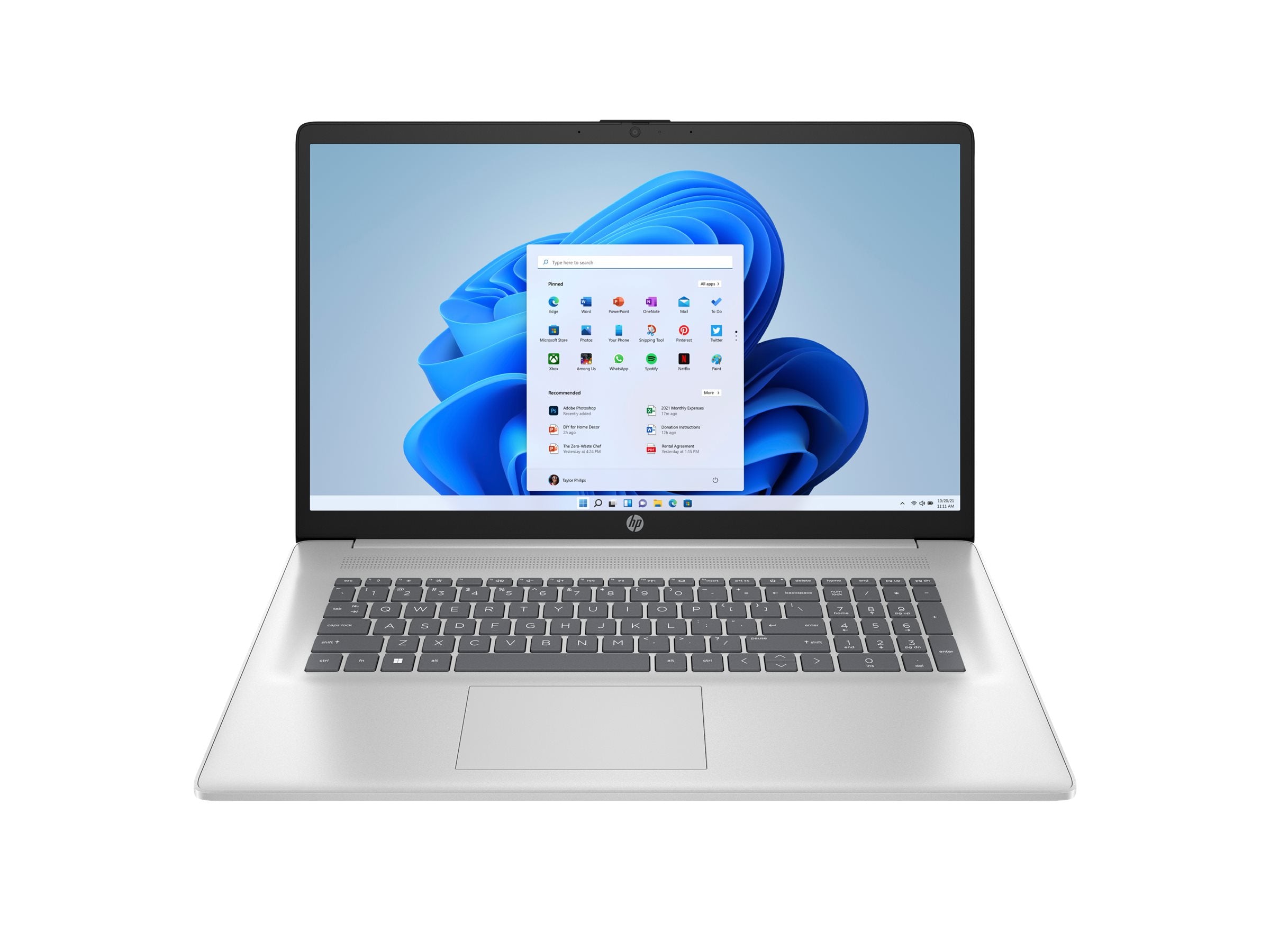 HP Laptop 17-cn4019nf Intel Core 5 120U 17.3p FHD 16Go DDR4 512Go PCIe Value Intel Graphics W11H WARR 1/1/0 EURO