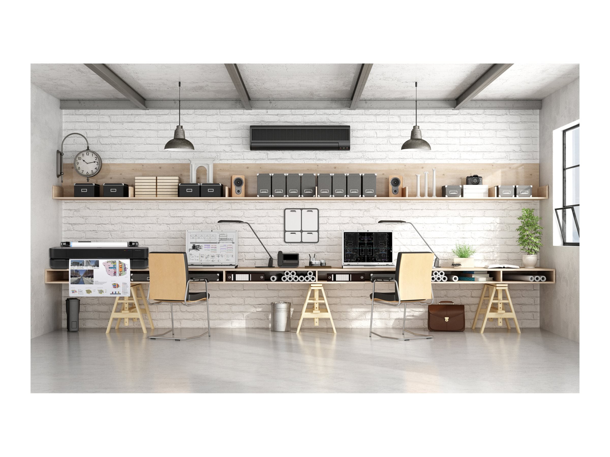HP DesignJet T250 24p LFP 2025 Colour Ink-Jet A1 ANSI D 2400x1200dpi 0.5 min/page USB LAN Wi-Fi