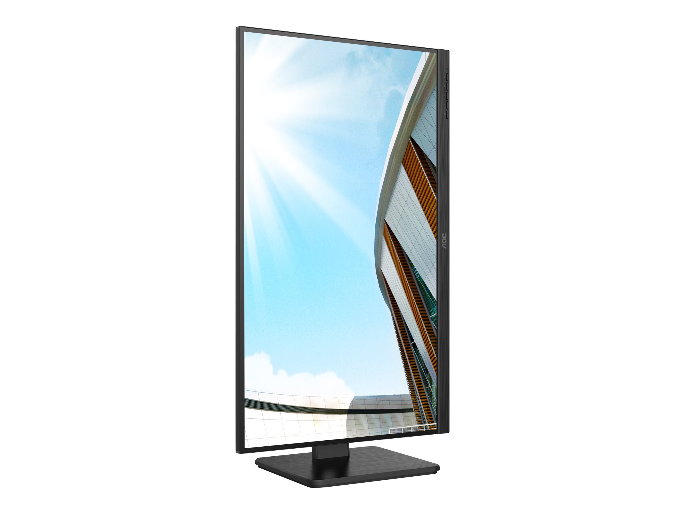 AOC 27P2Q 27p 1920x1080 FHD IPS 250cd/m2 1000:1 4ms HDMI DVI DisplayPort VGA haut-parleurs noir