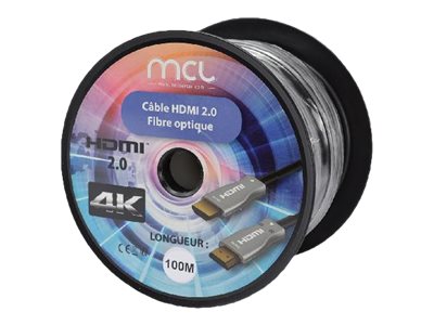 MCL HDMI 2.0 fiber optic cable 100m
