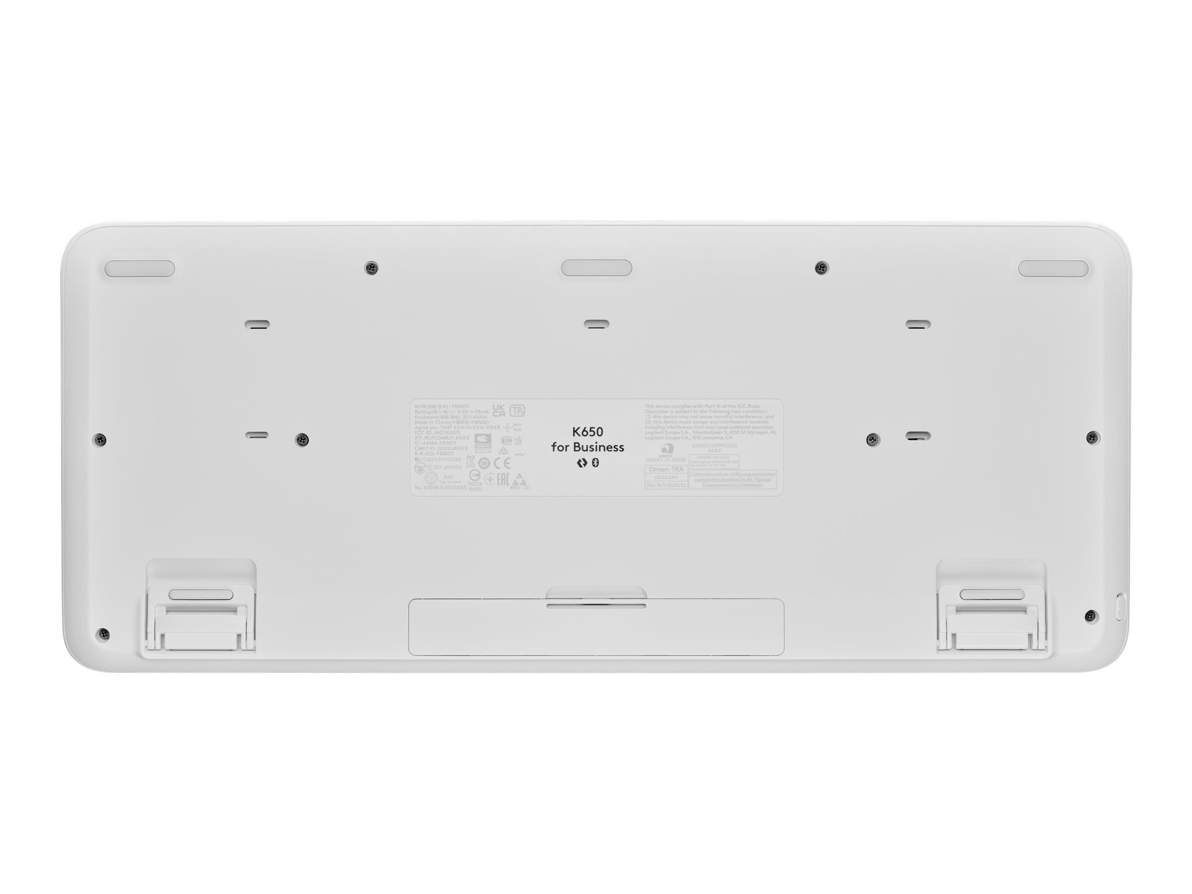 LOGITECH Signature MK650 Combo for Business - OFFWHITE - (FRA) - CENTRAL