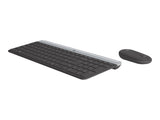 LOGITECH Slim Wireless Keyboard and Mouse Combo MK470 - GRAPHITE - FRA - CENTRAL