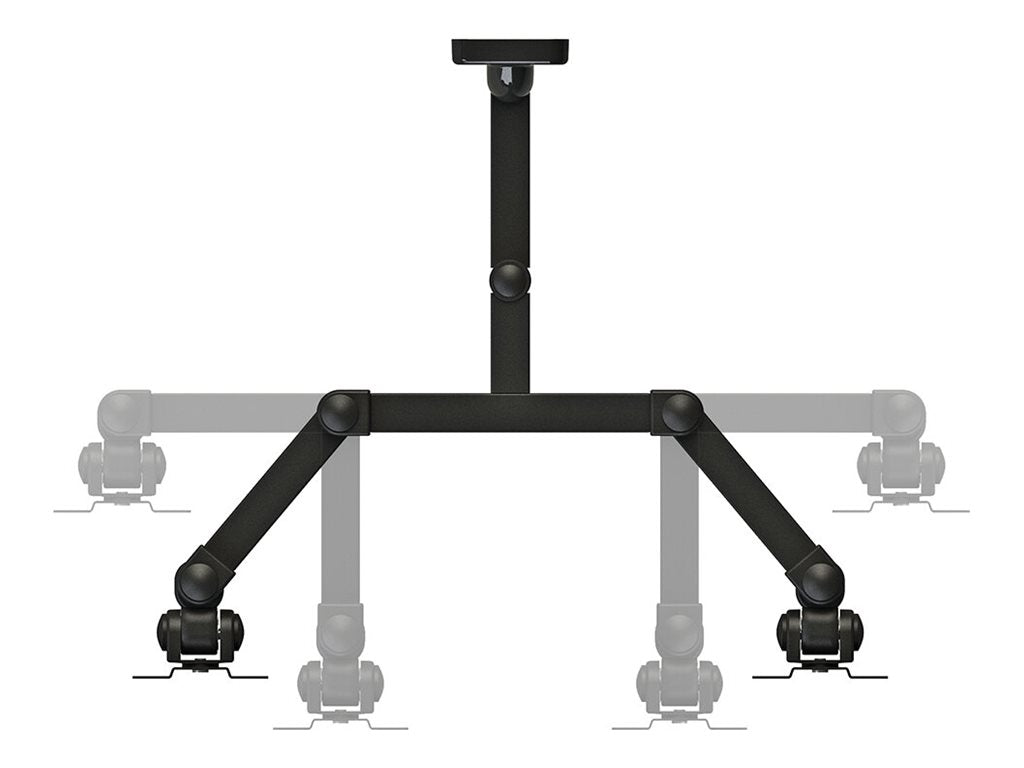 NEOMOUNTS FPMA-W960D Support mural double écrans 10-27p - orientable