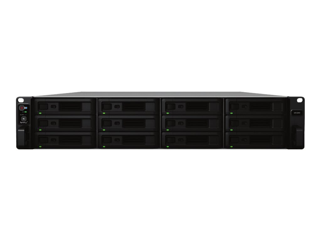 SYNOLOGY UC3200 Dual Controller SAN 12-bay Xeon 2.4GHz 8Go 1x10Go 2x1GbE LAN 2xPower Supply