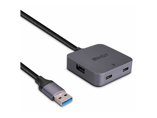 LINDY 5m USB 3.0 Hub 4 Ports