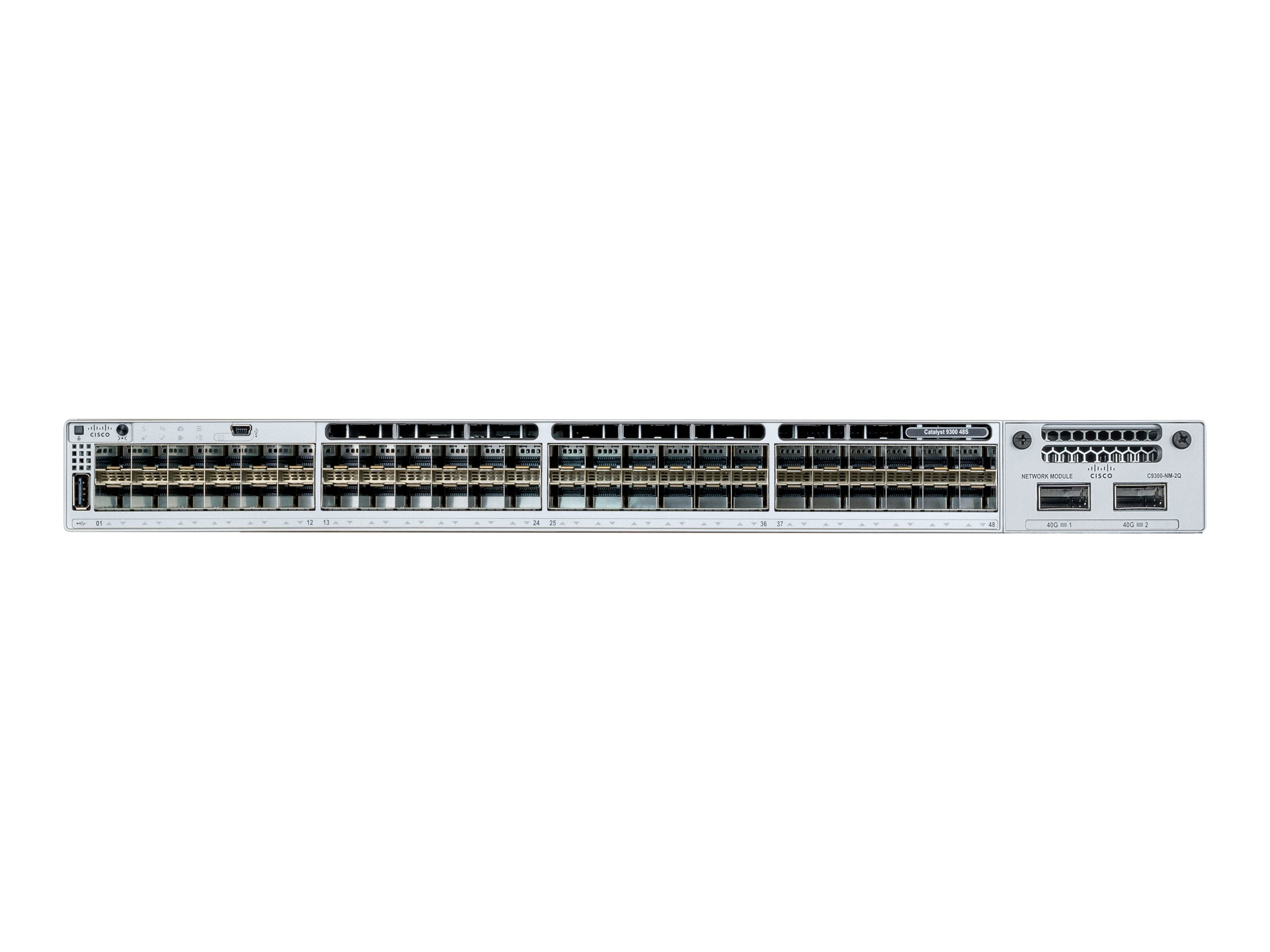 CISCO Catalyst 9300L 48p 12mGig Network Essentials 2x40G Uplink