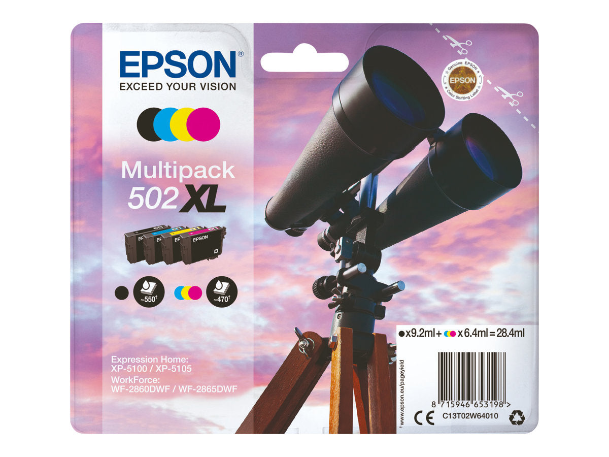 EPSON 1LB Multipack 4-colours 502XL Ink