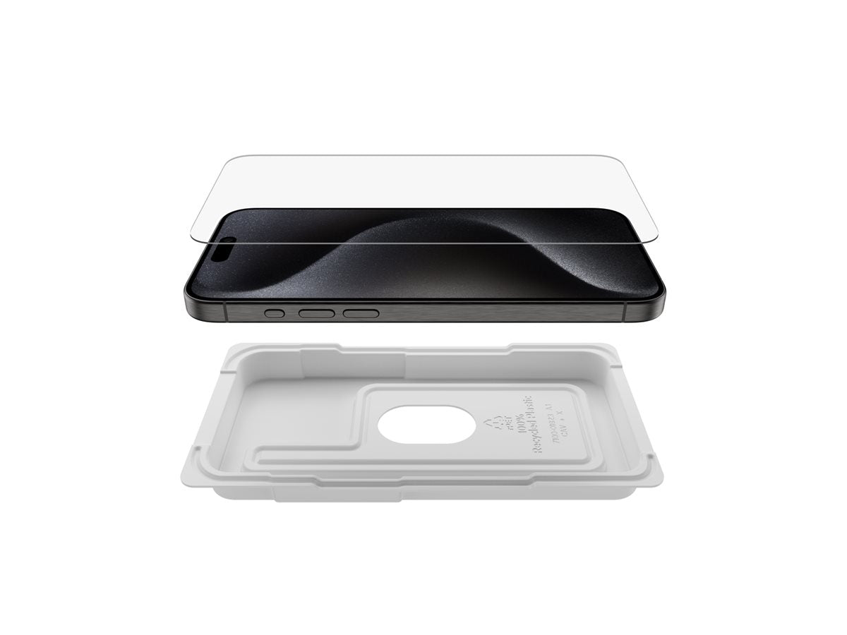 BELKIN ScreenForce Pro TemperedGlass AM Screen Protection for iPhone 15 Pro Max