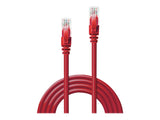 LINDY Cat.6 UTP Cable Red 3m
