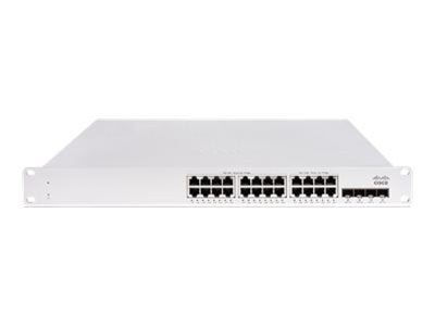 CISCO Meraki MS150 24-Port PoE 802.3bt 370W 4x1G Uplink Cloud Managed Switch