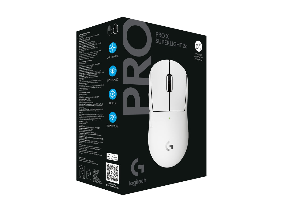 PRO X SUPERLIGHT 2c compact wireless gam