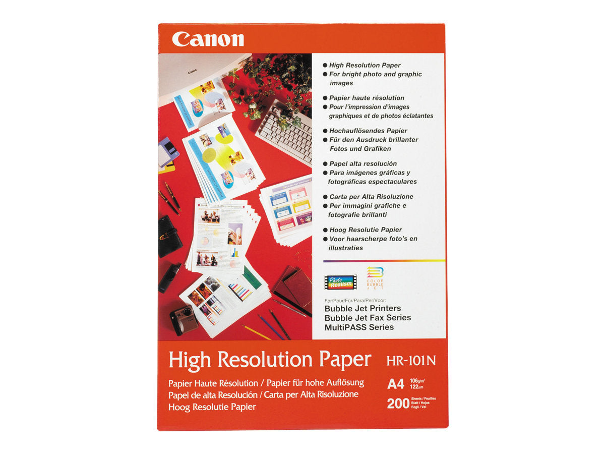 CANON HR-101 high resolution  papier 110g/m2 A3 100 feuilles pack de 1