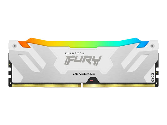 KINGSTON 16Go 8000MT/s DDR5 CL38 DIMM FURY Renegade RGB White XMP
