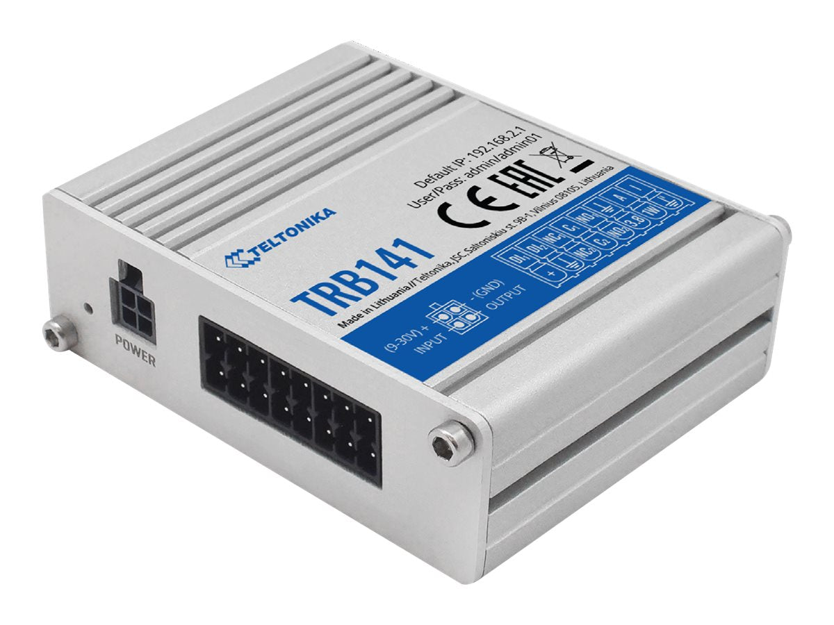 TELTONIKA NETWORKS TRB141 4G/LTE GPIO Gateway ONLY ON REQUEST