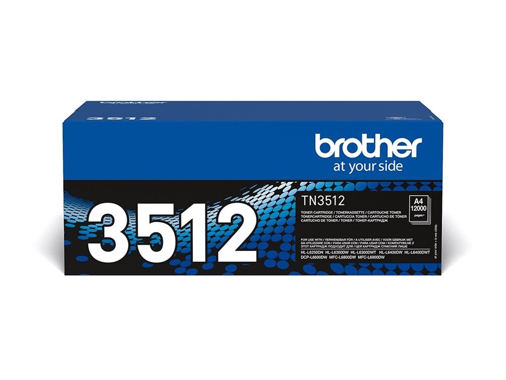BROTHER TN3512 Cartouche d encre Noir Super Haut Rendement