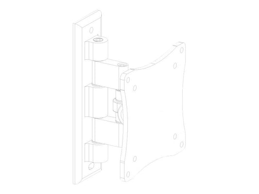 NEOMOUNTS FPMA-W810BLACK Support décran mural 10-27p - orientable