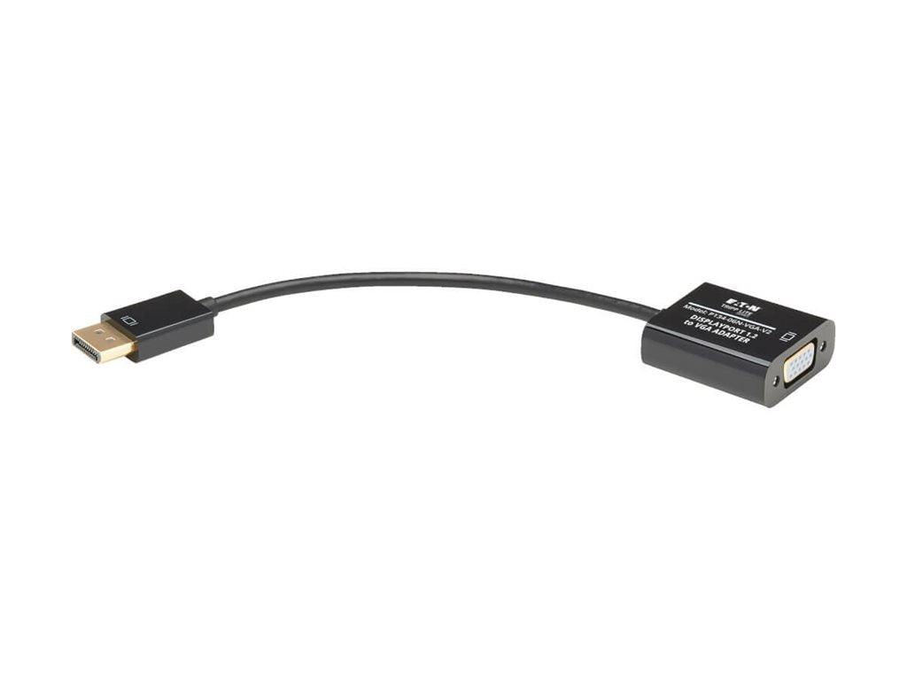 EATON TRIPPLITE DisplayPort to VGA Active Adapter Video Converter DP ver 1.2 M/F 6p 15.24cm