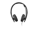 LENOVO - Gen 2 - Micro-casque - sur-oreille - filaire - USB-C - noir - certifié Zoom
