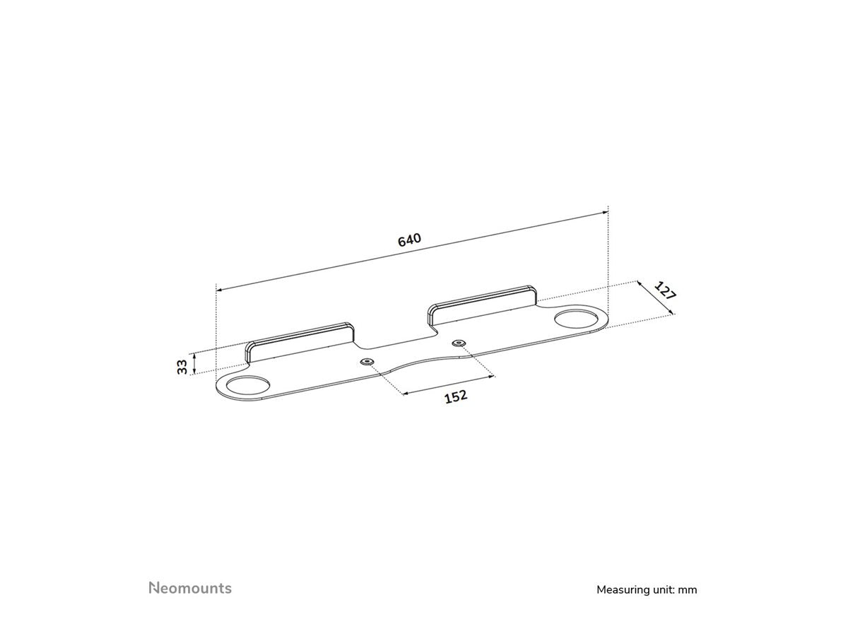NEOMOUNTS NERO Quadruple monitor arm 10-32p