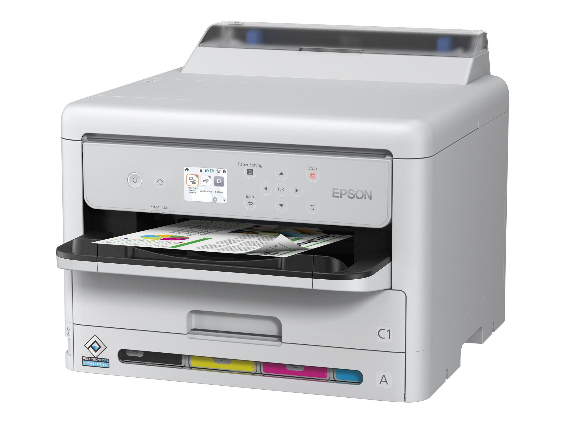 EPSON WorkForce Pro WF-C5390DW Printer colour Duplex ink-jet A4 4800x1200dpi 25ppm capacity 330 sheets USB Gigabit LAN Wi-Fi