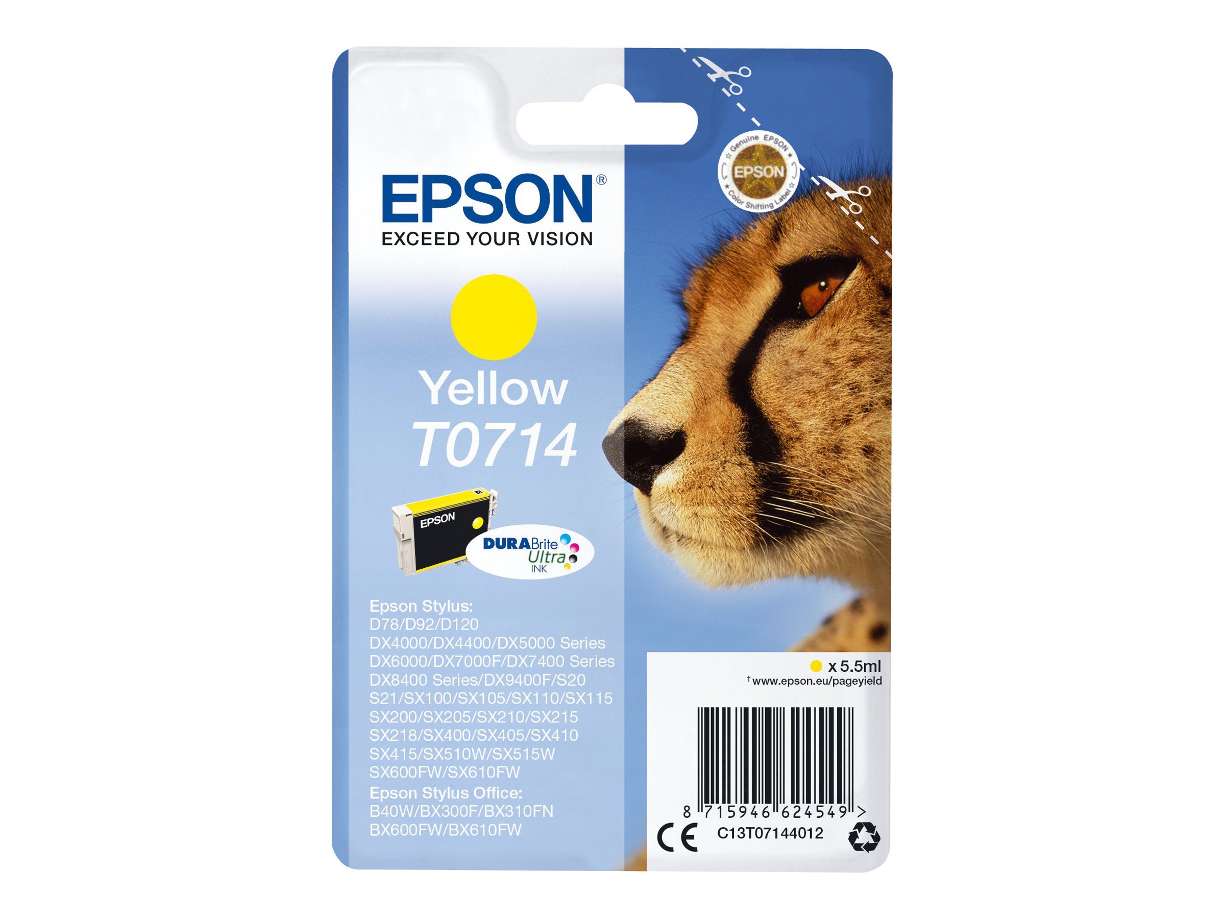Ink/T0714 Cheetah 5.5ml YL