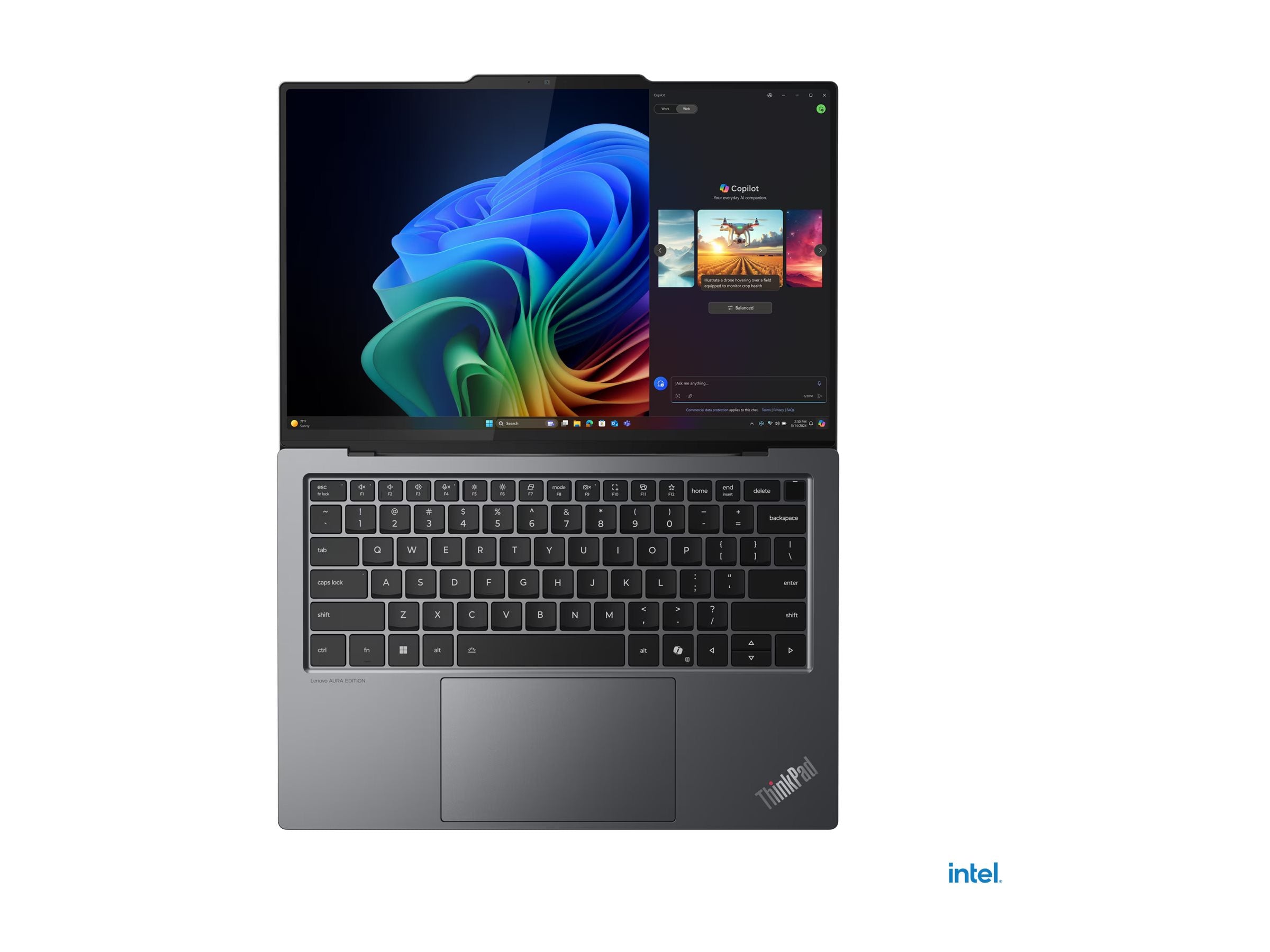 LENOVO ThinkPad X9-14 G1 Intel Core Ultra 7 258V 14p 2.8K Touch 32Go 1To SSD M.2 Intel Arc Graphics 140V W11P 3YR Carryin