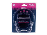 MCL Casque stéréo avec contrôle du volume - Noir