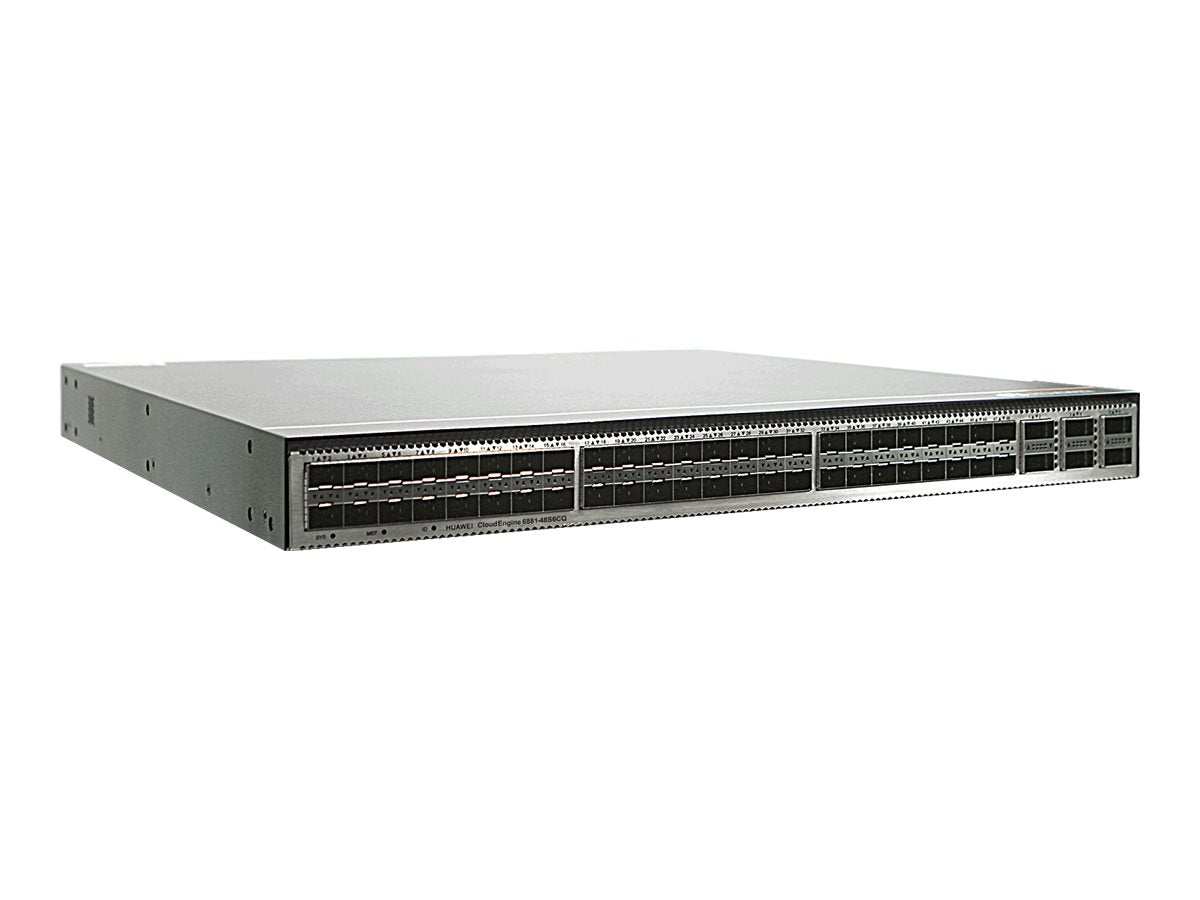 HUAWEI CE6881-48S6CQ-B switch 48x10G SFP+ 6x100G QSFP28 2xAC power modules 4xfan modules port-side intake