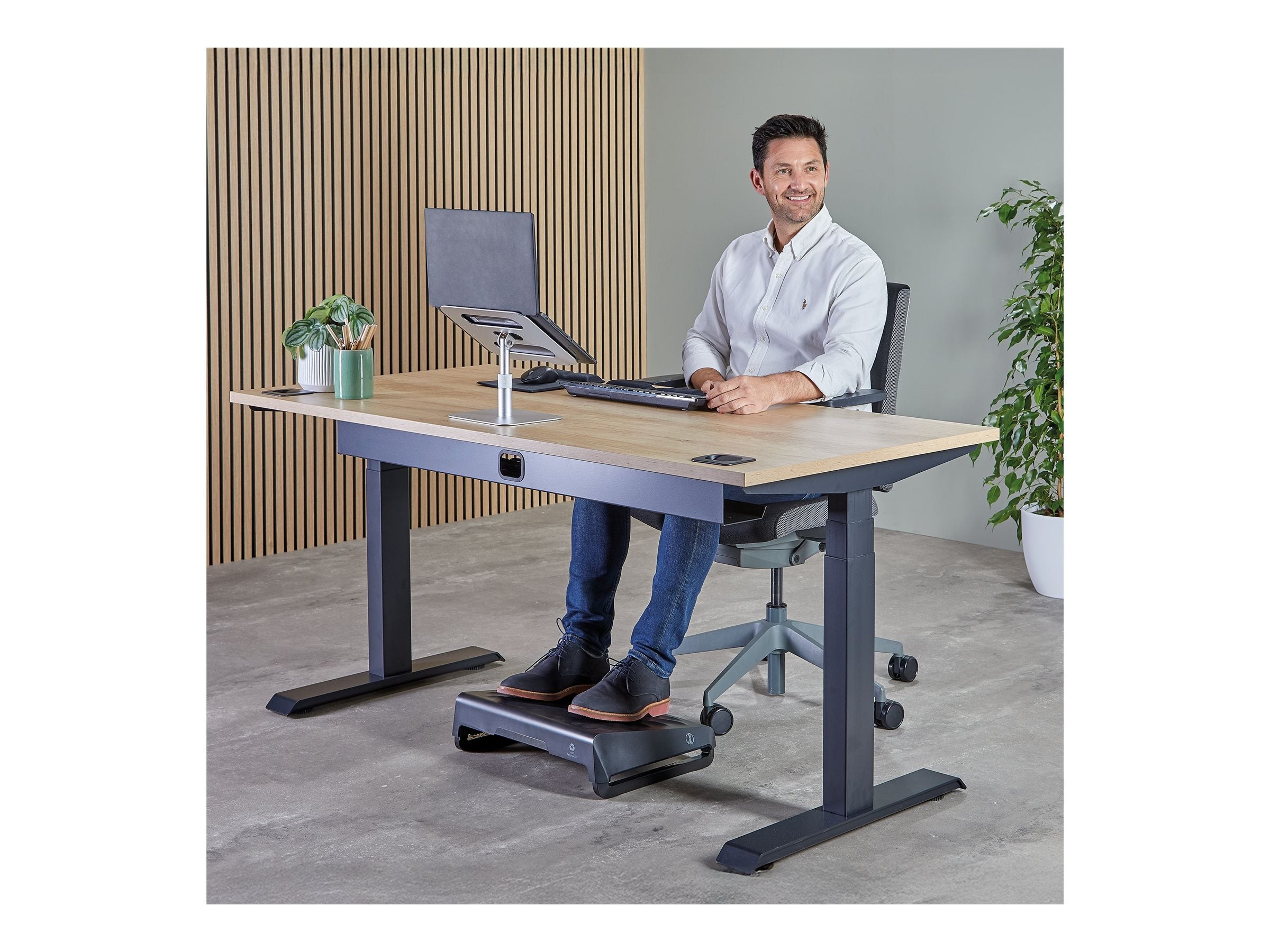 FELLOWES SUPPORT PC PORTABLE ALUMIA ARGENT
