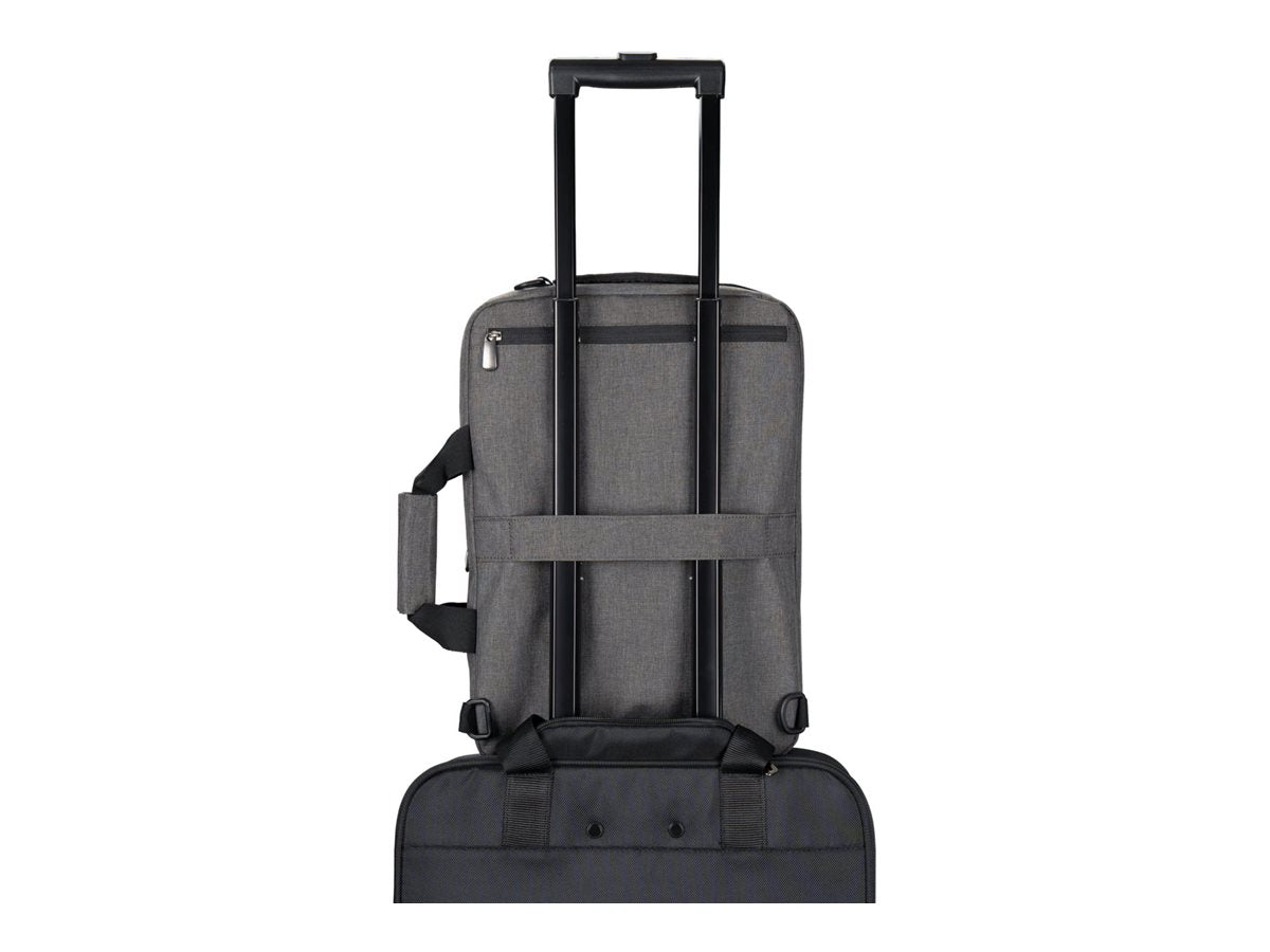 15-16" Hybrid Briefcase Backpack - Grey