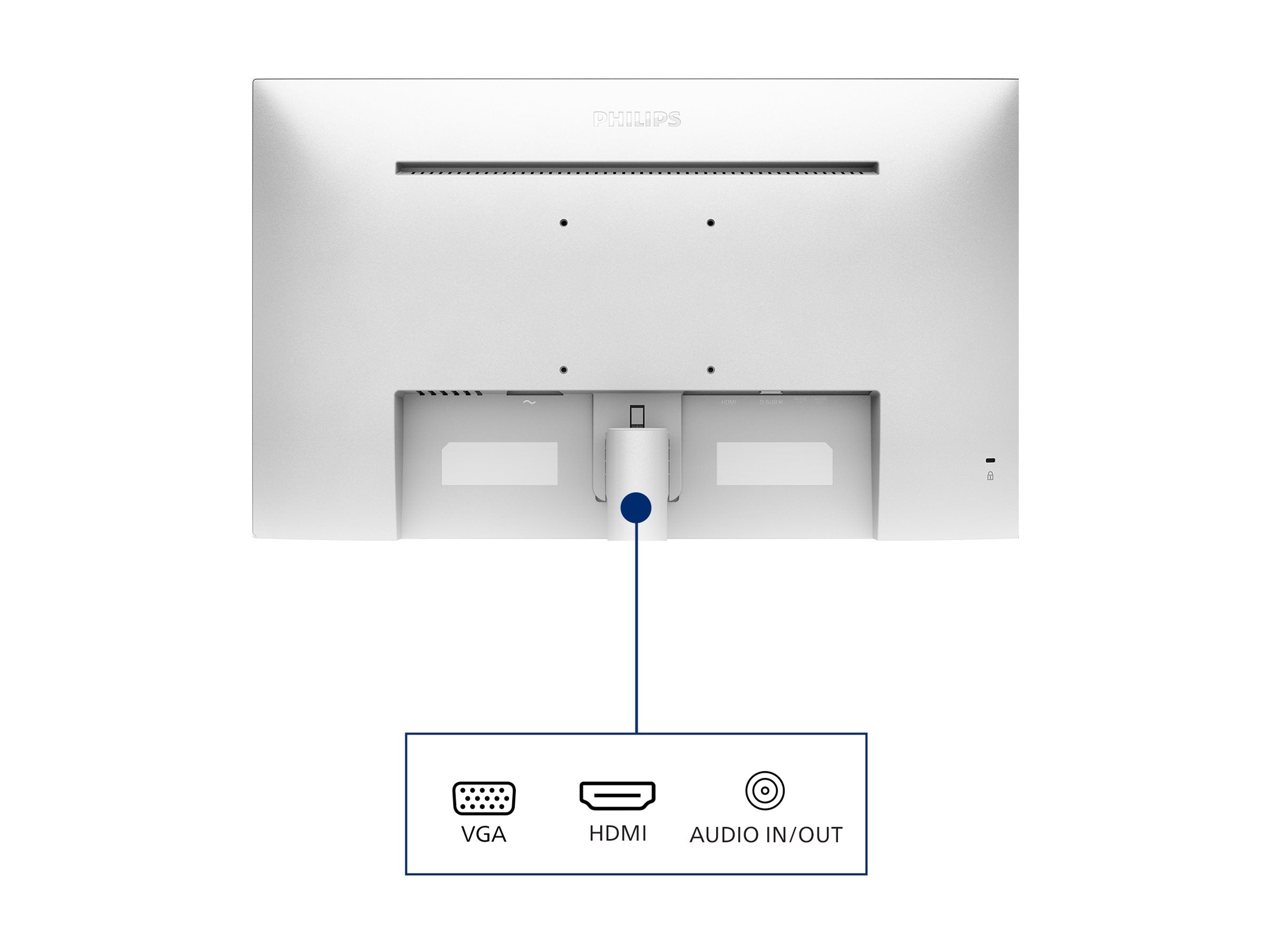 PHILIPS 271V8AW/00 27p IPS 1920x1080 16:9 HDMI D-SUB White