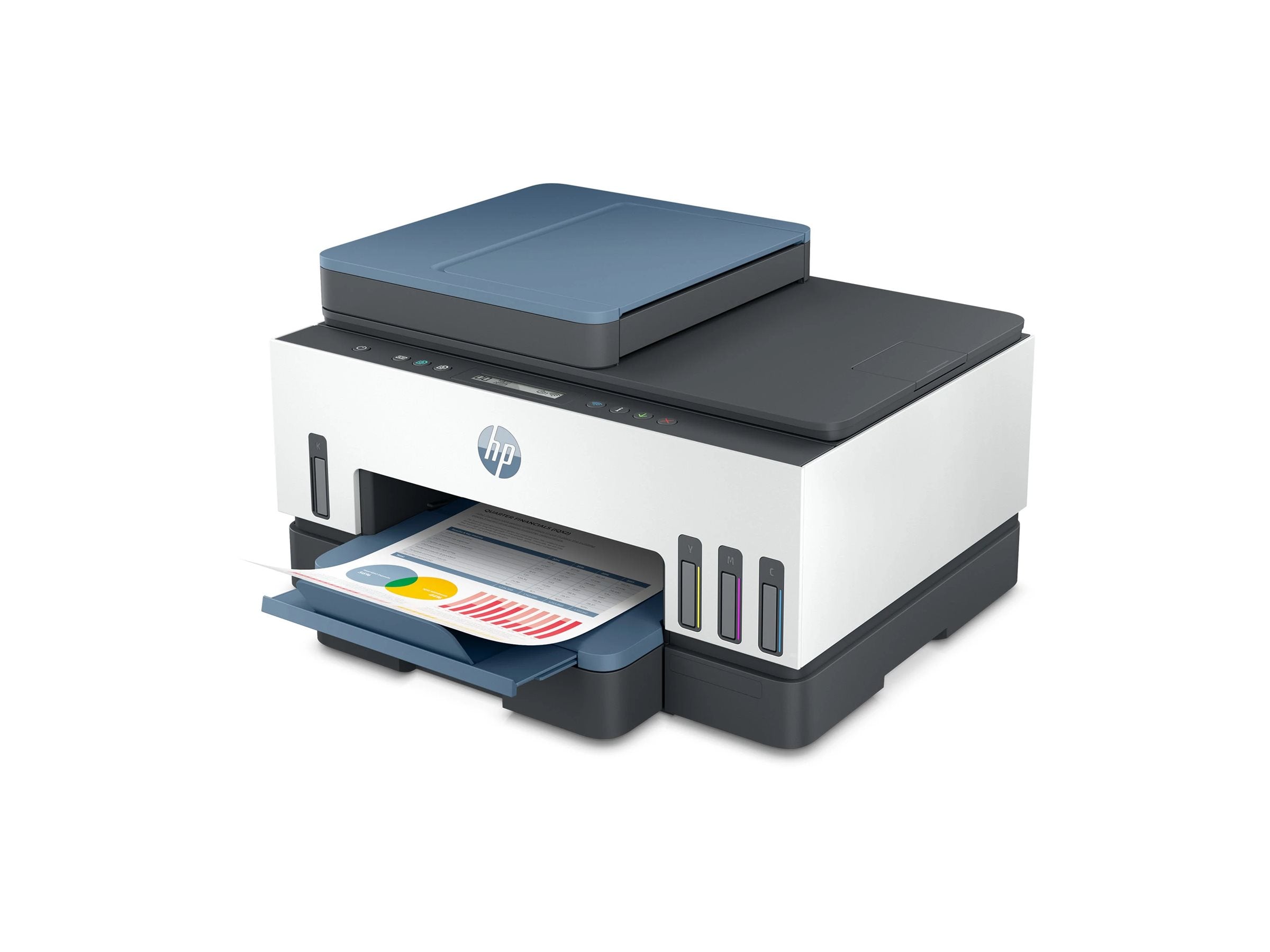 HP Smart Tank 7305 All-in-One MFP colour inkjet refillable A4 13ppm Copy 15ppm Print 250sheets USB LAN Wi-Fi Bluetooth