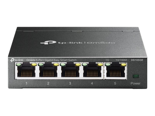 TP-LINK DS105GE Easy Smart Switch manageable Niv.2 - 5 ports Gigabit