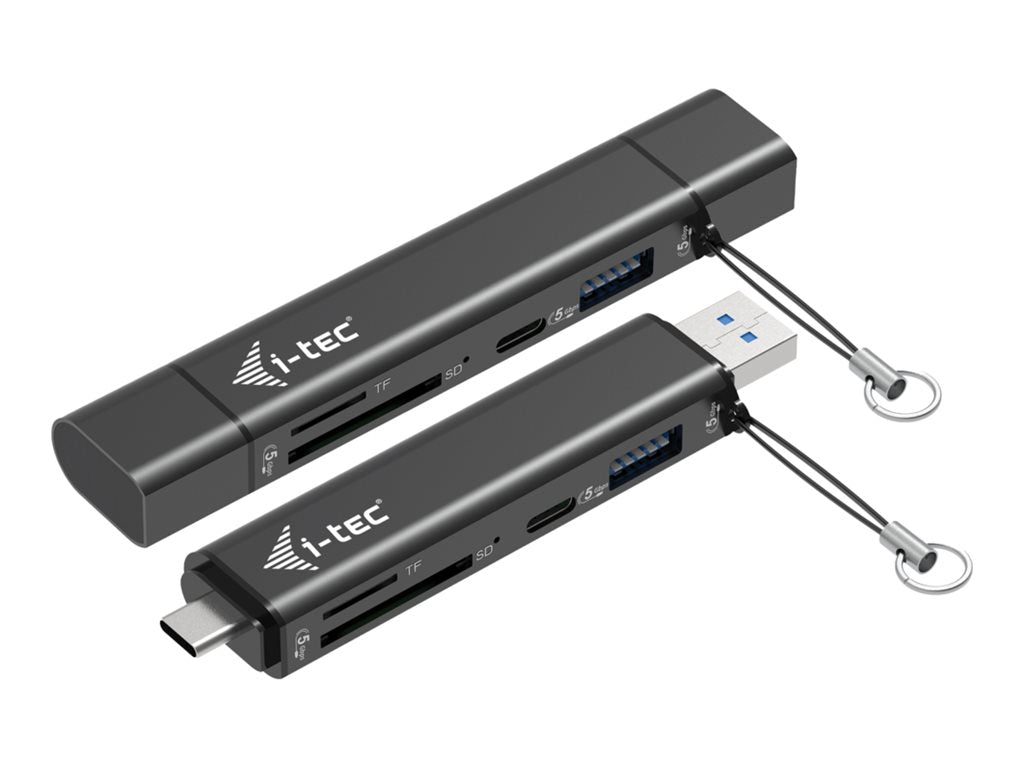 I-TEC USB-C / USB-A Dongle SD TF and 2x USB 1x USB-A 1x USB-C