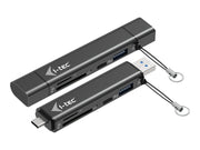 I-TEC USB-C / USB-A Dongle SD TF and 2x USB 1x USB-A 1x USB-C
